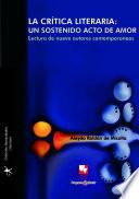 La crítica literaria