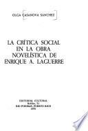 La crítica social en la obra novelística de Enrique A. Laguerre