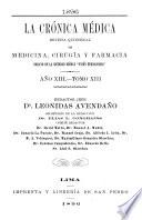 La Crónica médica