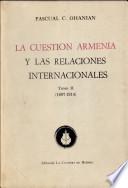 La Cuestión Armenia y las Relaciones Internacionales