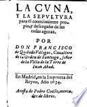 La cuna y la sepultura