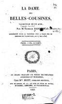 La dame des belles cousines, vaudeville en 1 acte