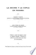 La décima y la copla en Panamá