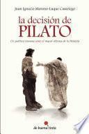 La decisión de Pilato