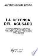 La defensa del acusado