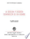 La delicada y exquisita desaparición de un hombre