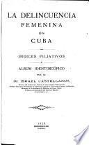 La delincuencia feminina en Cuba