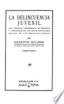 La delincuencia juvenil