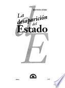 La desaparición del Estado