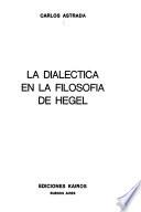 La dialéctica en la filosofía de Hagel