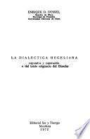 La dialéctiga [sic] hegeliana
