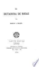 La dictadura de Rosas