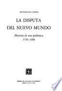La disputa del Nuovo Mundo