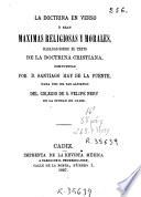 La Doctrina en verso, ó sean, Maximas religiosas y morales