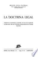 La doctrina legal