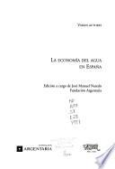La Economía del agua en España