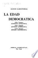 La edad democrática