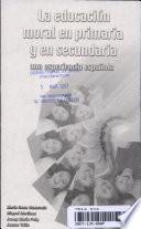 La educación moral en primaria y en secundaria