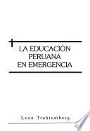 La educación peruana en emergencia
