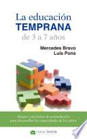 La educación temprana de 3 a 7 años