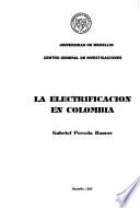 La electrificación en Colombia