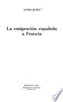 La emigración española a Francia
