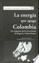 La energía que apaga Colombia