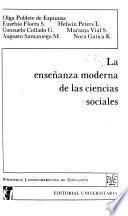 La Enseñanza moderna de las ciencias sociales