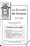 La Escuela de farmacia