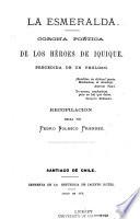 La Esmeralda, corona poética de los héroes de Iquique