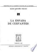 La espada de Cervantes