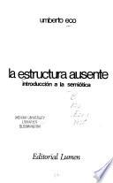 La estructura ausente