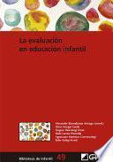 La evaluación en educación infantil