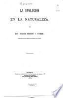 La evolución en la naturaleza