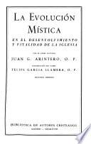 La evolución mística en el desenvolvimiento y vitalidad de la Iglesia