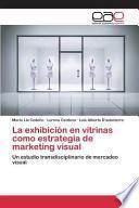 La exhibición en vitrinas como estrategia de marketing visual