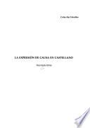 La expresión de causa en castellano