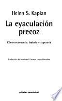 La eyaculación precoz