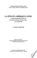 La fête en Amérique latine