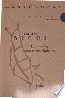 La filosofía como razón simbólica