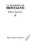 La filosofía de Montalvo