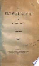 La filosofia di Gioberti