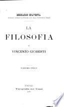 La filosofia di Vincenzo Gioberti