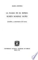 La flama en el espejo, Rubén Bonifaz Nuño