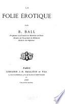 La folie érotique