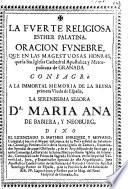 La fuerte religiosa esther palatina