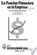 La función financiera en la empresa