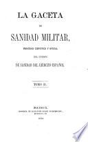 La gaceta de sanidad militar