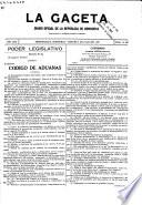 La Gaceta, diario oficial de la República de Honduras