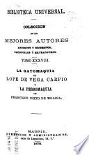 La gatomaquia de Lope de Vega Carpio y La perromaquia de Francisco Nieto de Molina